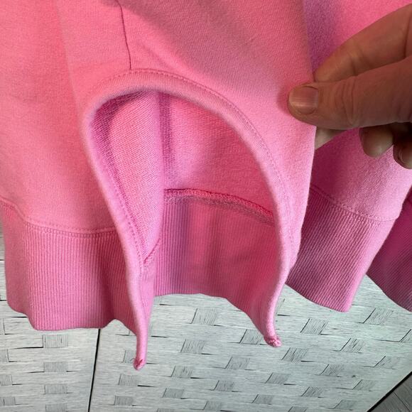 Daily ritual women's sweatshirt cozycore super soft pink comfortable plus size - Picture 3 of 9